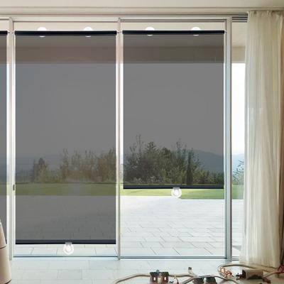 1PC Window Sunshade Roller Blinds Window Film PET Suction Cup Curtain Multifunctional Blackout