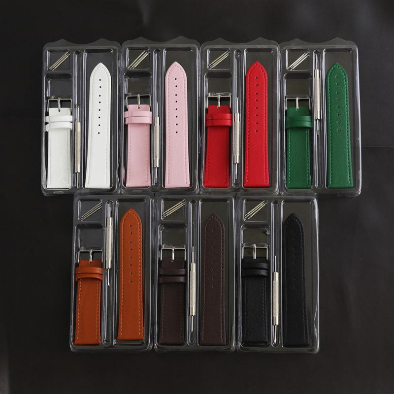 Ultra Thin Waterproof Microfiber Watch Strap with Pin Buckle and Tool