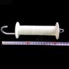 Electric Fence Gate Handles Insulated Heavy Duty PP Iron Construction Spring Assistance for Garden Fence Metal Outdoor Gates