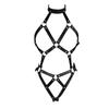 Women Sexy Sex Bondage Body Harness Belt Pu Leather Lingerie Thigh Garter Belt Gothic Clothing Festival Rave Outfit