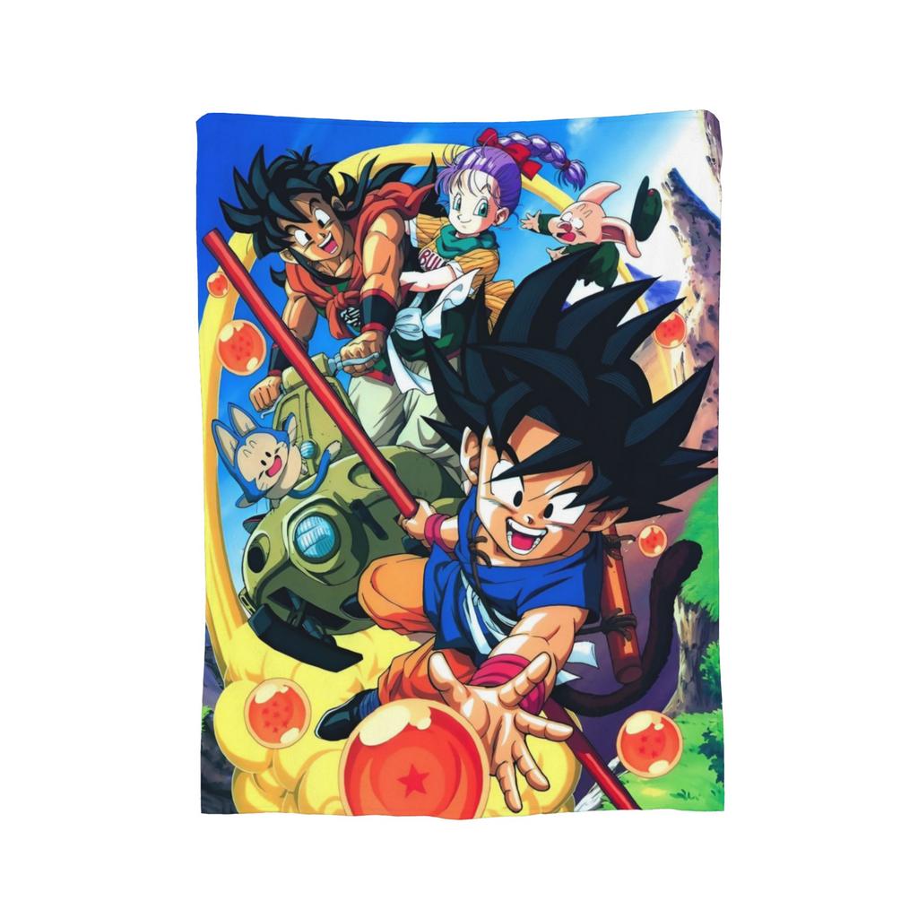DBZ Coral Fleece Plush Throw Blanket Blankets for Home Office Warm Plush Thin Quilt,