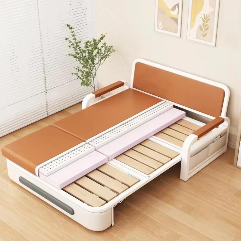 Folding and Retractable Sofa Bed Living Room Single Bed Balcony Multifunctional Sofa Bed