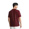 Calvin Klein SS23 Letter Print Loose Round Neck T-Shirt Men Tops Maroon 40JM886-VLP