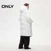 ONLY Women's Detachable Fur Collar Goose Down Puffer Jacket