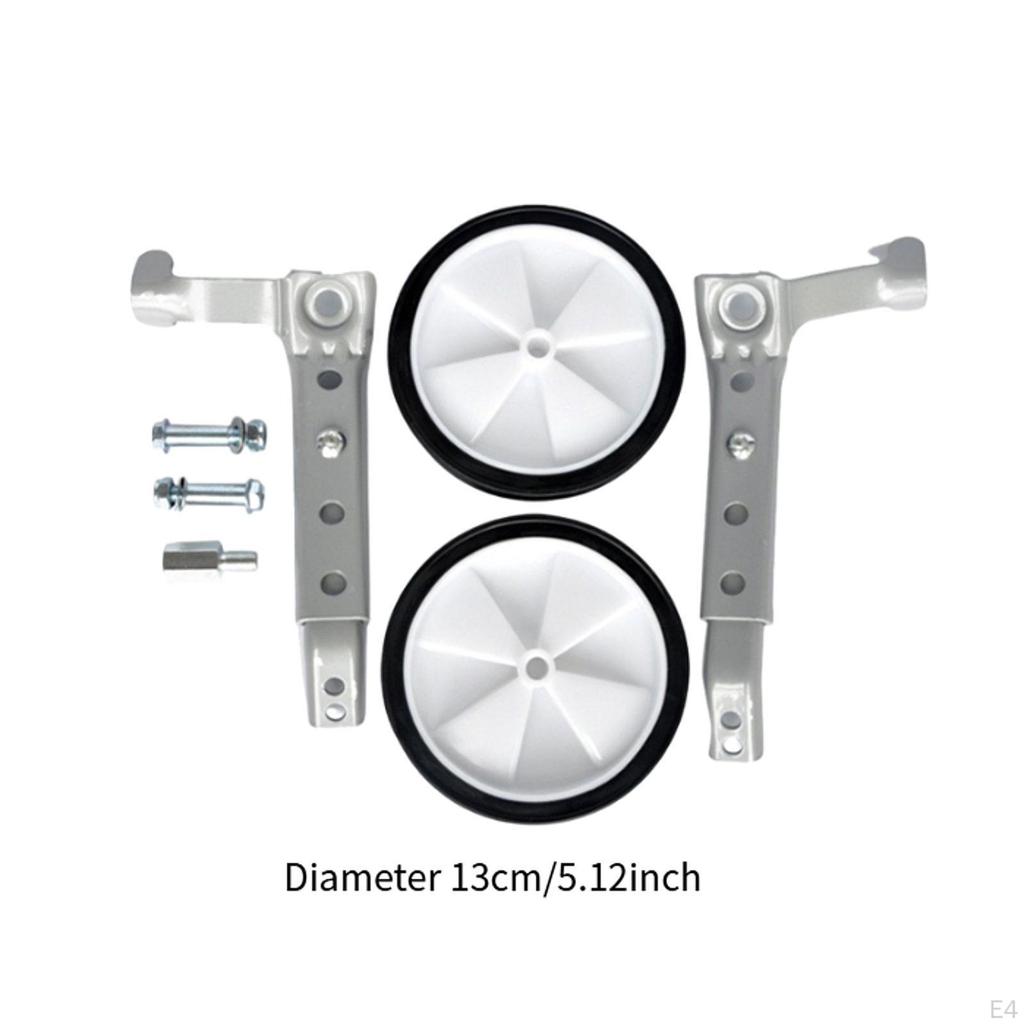 Child Bike Training Wheels Rear Biking 16" 18" 20" 22" 24" Children Adjustable Stabilizers