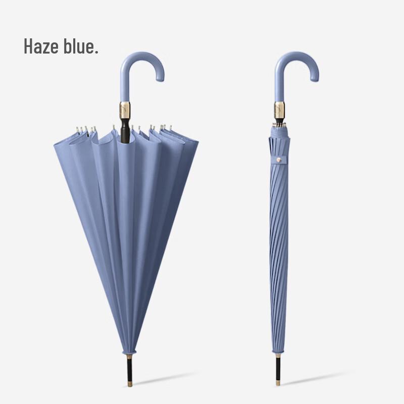Water-Revealing Flower Straight Umbrella