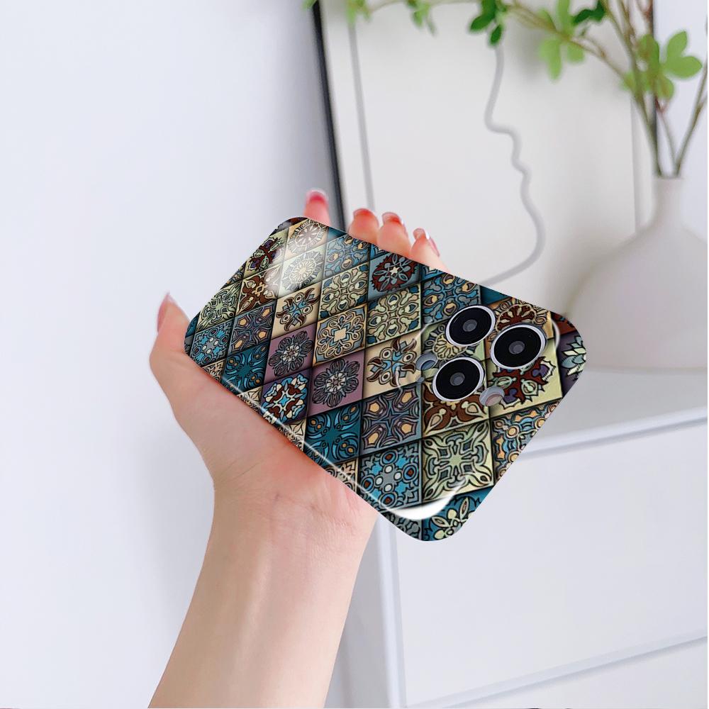 All-inclusive Film Phone Case Cartoon Fashion Design Hard Shell Full Cover Camera Protection Case for Samsung Xiaomi Poco Redmi Infinix Tecno