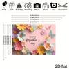 2D Mother's Day Backdrop Pastel Floral Themed Party Background Banner