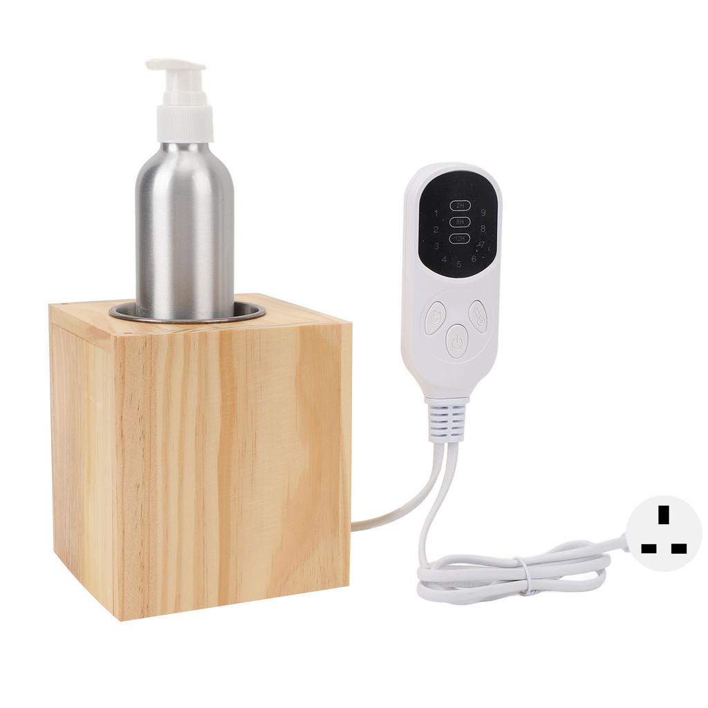 Electric Warmer Oil Dispenser Constant Temperature Control Essential Oil Heater with Aluminum