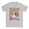 Crazy Mariah Carey All I Want For Christmas Is You TShirt for Unisex Round Neck Cotton T Shirt  Short Sleeve Tees Printed Clothing