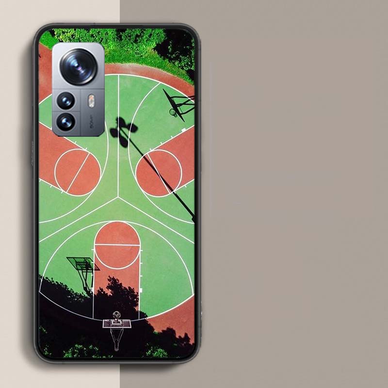 Basketball Court Basketball Phone Case For Xiaomi 15 Poco X7 X6 F7 14 Ultra Mi F6 F5 F4 F3 X5 X4 X3 M6 Pro M5 M5S M3 Capa Coque
