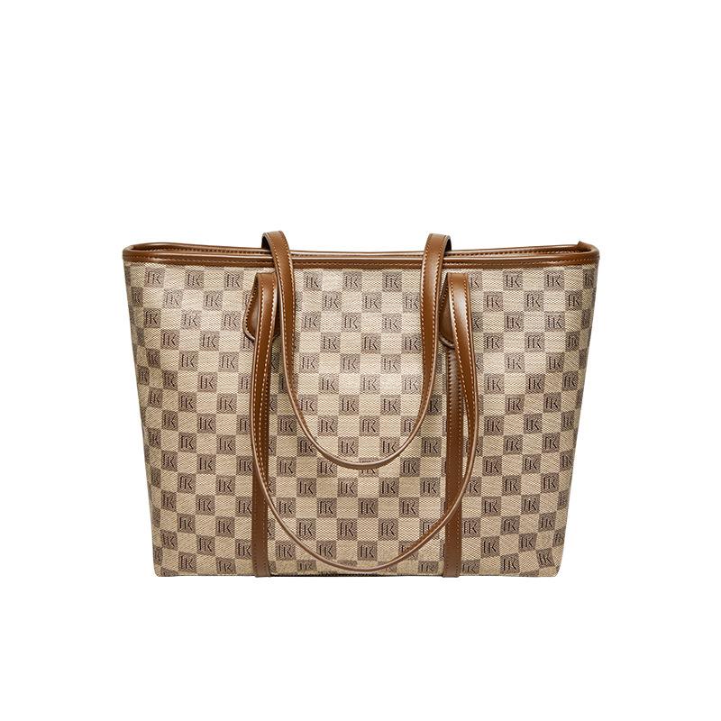 Mrs. Qiao Bag Women 2025 Large Capacity Tote Bag Women's Shoulder Bag Office Commute Bag Monogram Women's Bag