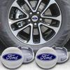 Car Sticker 2026 Ford 4pcs 54mm Car Wheel Center Caps Hubcap Car Rims Cover For Ford Focus Mk2 Mk3 Fiesta Mustang ST F-150 Monde