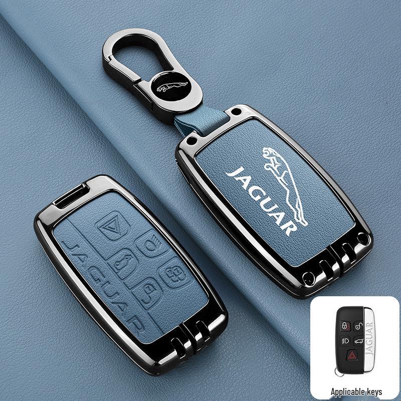 Husă Cheie Auto Jaguar XFL, Protecție Metalică Premium pentru 2023 XEL, F-Pace, XJL, F-Type.