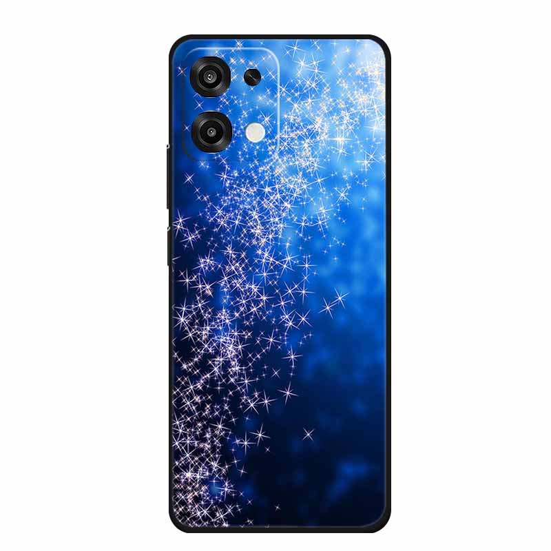 For OPPO F31 Phone Case F 31 Funda Fashion Flowers Black Silicone Soft Back Cover For OPPO F31 5G 2025 Case CPH2781 Coque Shell