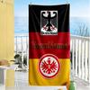Eintracht Frankfurt Personalized Text Beach Towel Super Soft Absorbent Ideal For Travel Outdoor Swim Pool Yoga Surf Camping Hiking Gym Gift Holiday