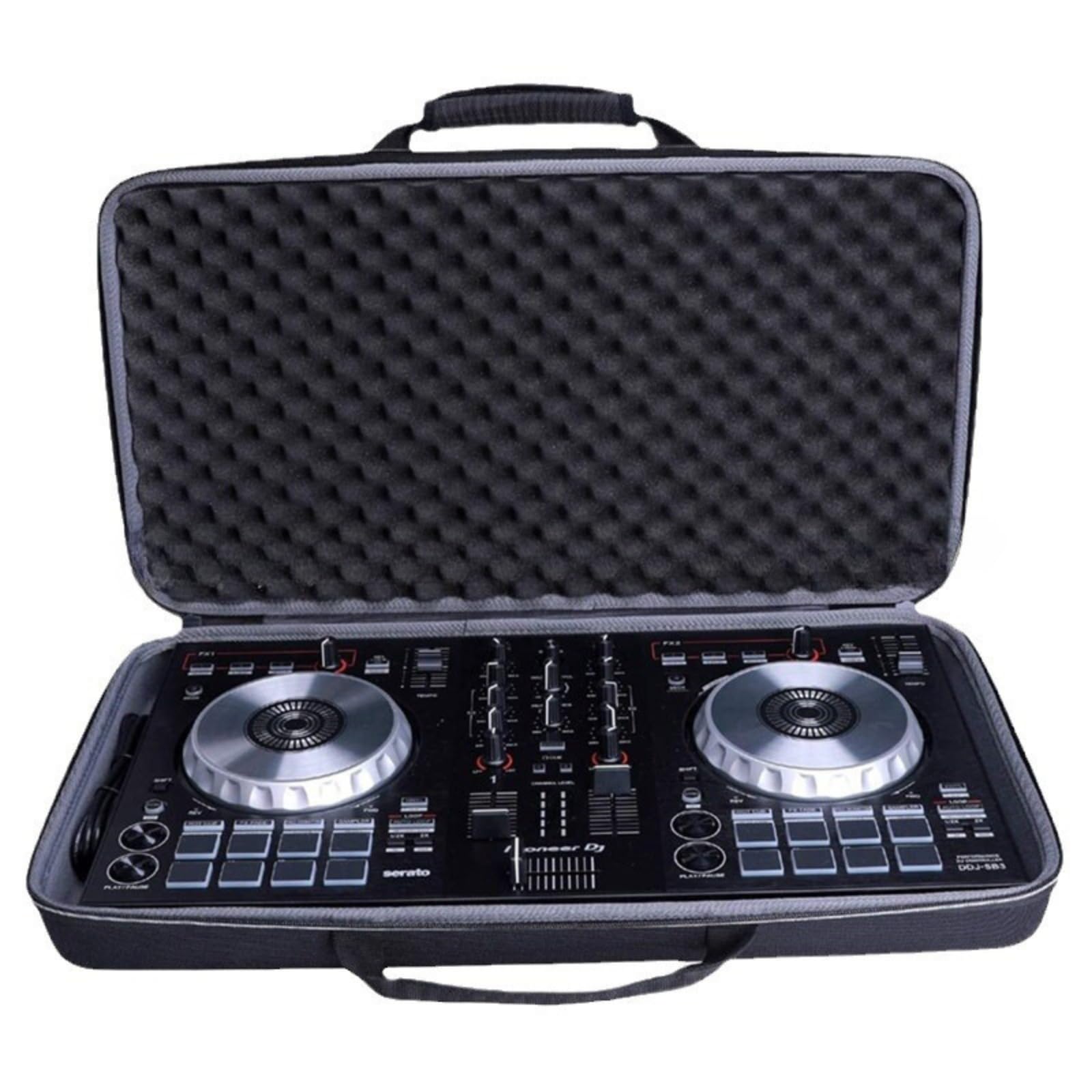 

и чехол для DJ-контроллера для Traktor Kontrol S2 MK3, совместимый с материалом EVA, ударопрочный, удобный для хранения, чехол x 30 x 8 x 30 x 8 см [водонепроницаемый, ударопрочный] чёрный