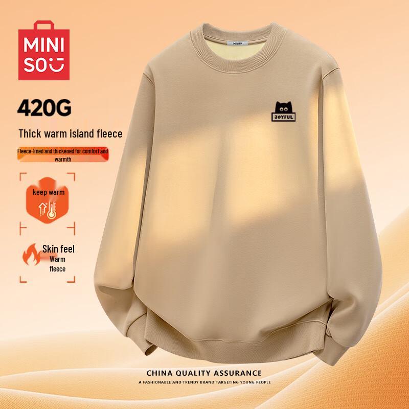 MINISO Herr Rundhals Pullover Sweatshirt