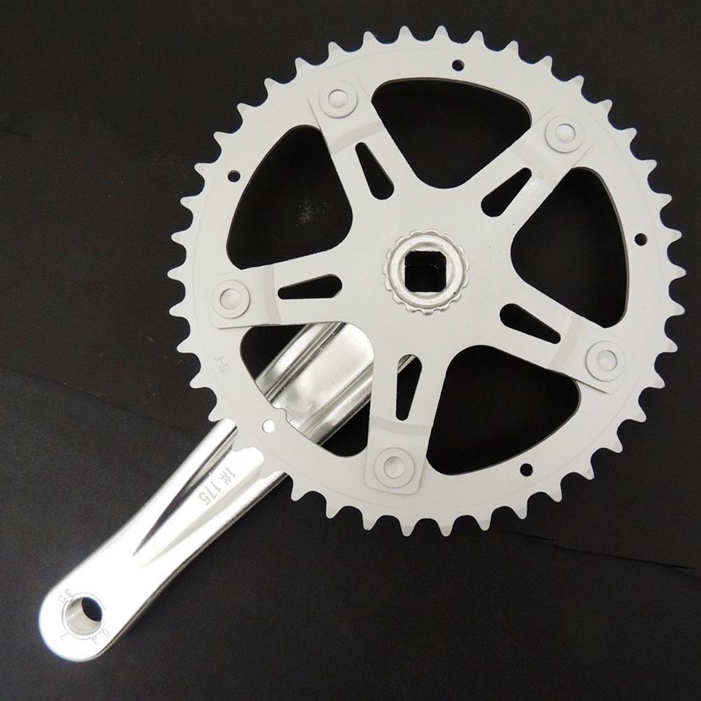 High Quality 170mm Square Taper Chainrings Set Crankset Chainset 40T 36T Crank for Mountain Bikes with Removable Chainrings