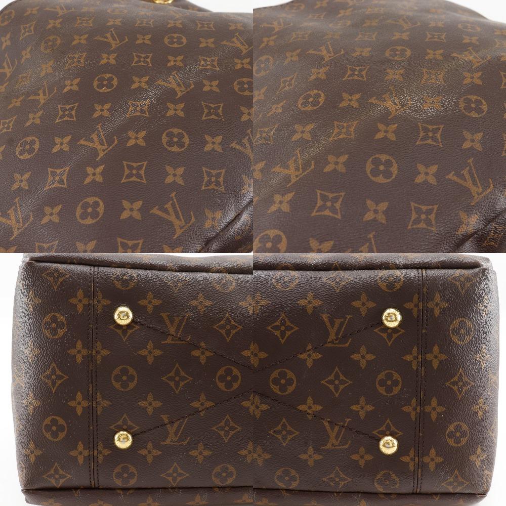 LOUIS VUITTON Arti MM Shoulder Bag M40249 Brown Monogram canvas Women Used