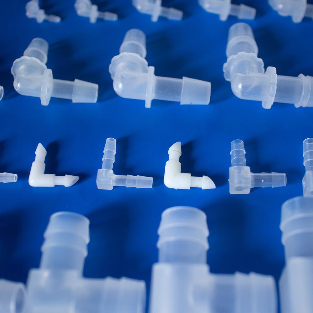 L-Shaped Elbow Plastic Connector Fittings, 90° Right Angle Pipe Accessories