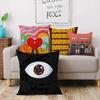Fashion B-Bads B-Bunnys Art Pillow Covers Cartoon Sofa Decorative Home Double-sided Printing Short Plush Cute Cushion Cover