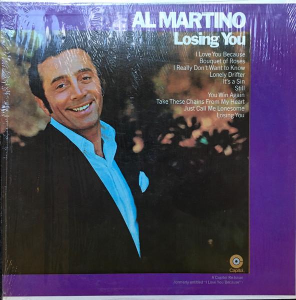 

LP Record AL MARTINO - Losing You SF716 CAPITOL RECORDS US Pop Used