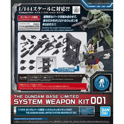 Bandai 1/144 Gundam Base Limited System Weapon Kit 001 Mobile Suit Gundam