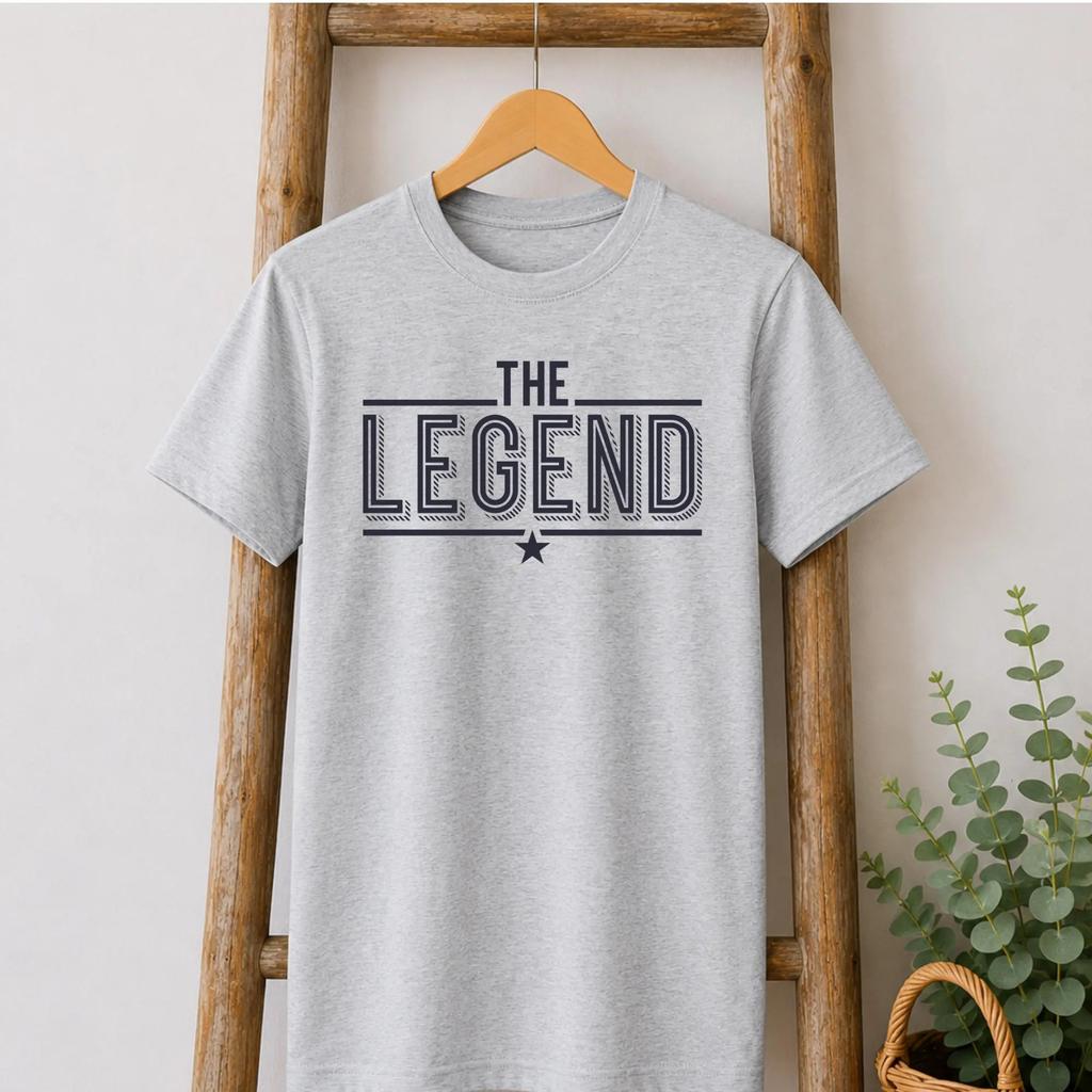 Legendary Classic Matching Fatherson Tshirt Fathers Day Gift Familystyle Casual Fashionable Tshirt Set