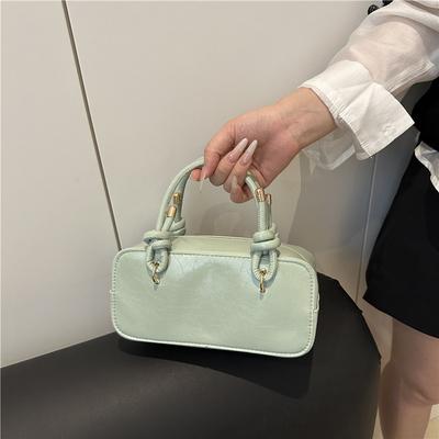 Commuter To Work Crossbody Small Square Bag 2025 Summer New Korean Version Stylish and Simple Portable Commuter Bag Female