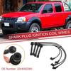 4 Pcs Spark Plug Wire Ignition Coil Cable No224409Z060 for Nissan Frontier