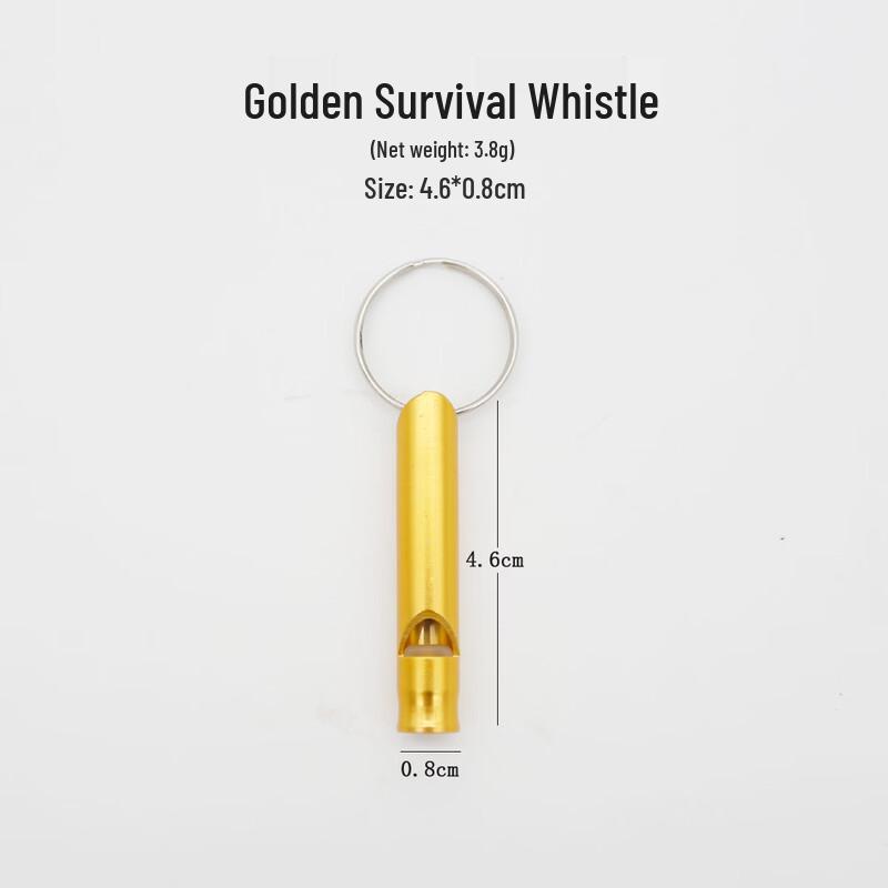 OIMG High-Pitch Survival Whistle Keychain