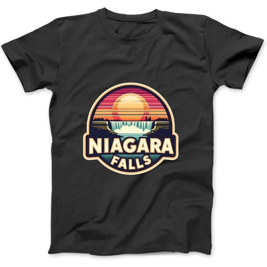 

Niagara Falls Souvenir Memorabilia Retro Sunset Vintage Sun Long Sleeve T-Shirt, Sweatshirt, Hoodie for Men, Women, Kids XXXXXL різнокольоровий