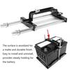 Adjustable Car Battery Hold Down Bracket 19cm 23cm Universal Battery Holder Stainless Steel Storage Tray For Automotive