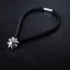 Josilver 10Mm Concho Hair Tie (Silver)