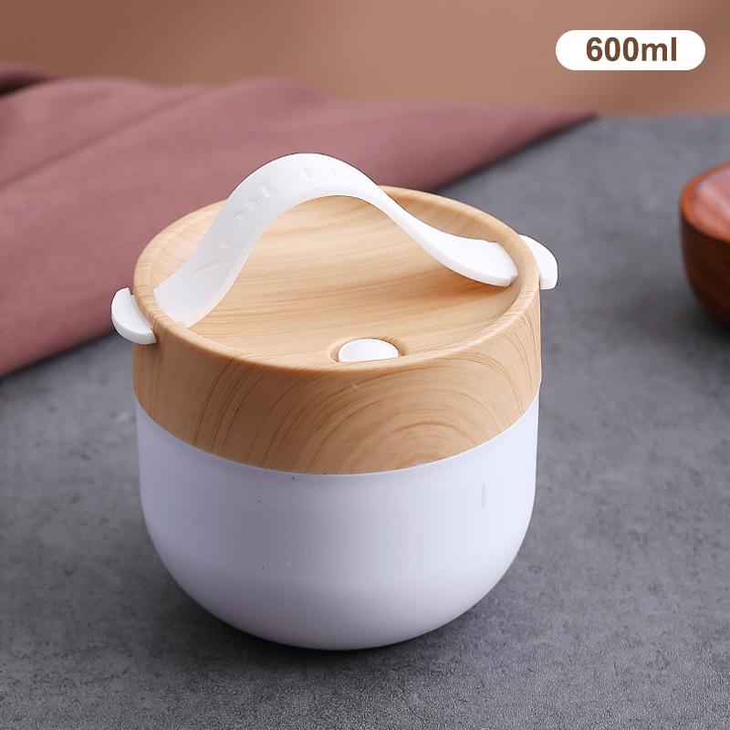 Двухслойная деревянная коробка для завтрака, герметичная, для микроволновой печи, Bento Box, посуда, детская посуда для улицы, подарки