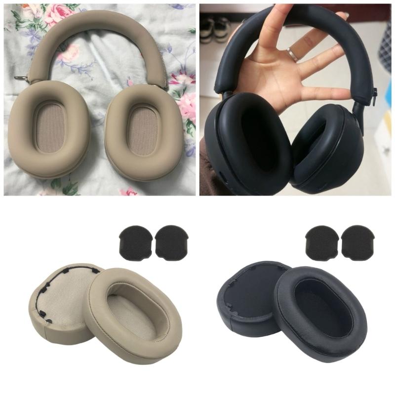 Replacement Sheepskin Earpads Ear Pad Ear Cushions for WH-1000XM5 1000XM5 Headphones Cover Repair Part