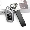 Autoschlüsselabdeckung Hülle Schale Schlüsselanhängerhalter 3 Tasten Gun TPU Für Roewe Rx5 I6 I5 Rx3 Rx8 Erx5 Für Mg Zs Ev Mg6 Ezs Hs Ehs