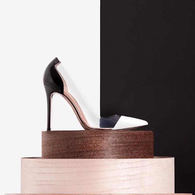 Fashion Pvc Pointed-Toe High Heels For Women 2025 New Style Slender Heels Elegant And Versatile French Autumn Single Shoes For Socialite