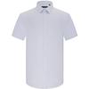 EMZ Erdos Men's Silk Blend Plaid Short-Sleeve Shirt