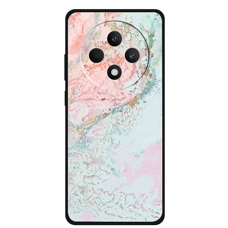 Luxury Marble Phone Case for Oppo Reno 12F 4G 5G Coque Bumper Funda Oppo Reno 12 FS F27 Color Shield Soft Silicone Back Cover