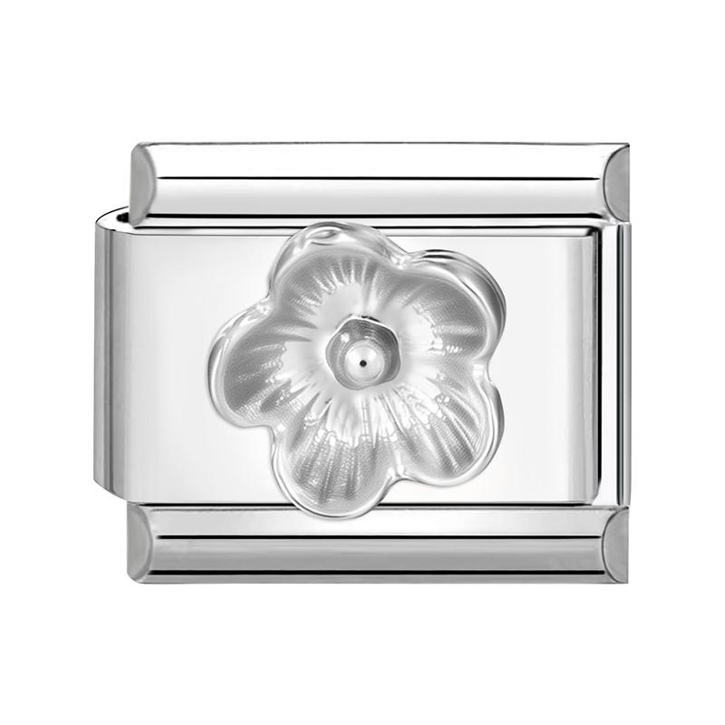 Y2K Heart Bow Knot Star Moon Butterfly Zircon Daisy Cross Italian Charm Links Fit 9mm Stainless Steel Bracelet DIY Making Gifts