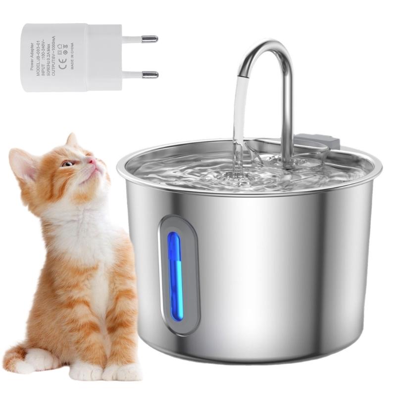 Cats Water Fountains Dogs Water Dispenser Big Capacity Super Mute Automatic Low Noise Waterer 1