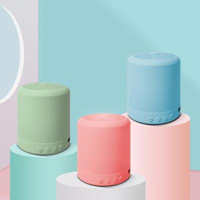 A11 Macaron Mini Wireless Bluetooth Speaker Subwoofer USB Card  Small Speaker