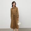 Ge Jin Women's High-Quality Commuter Long Sleeve Dress