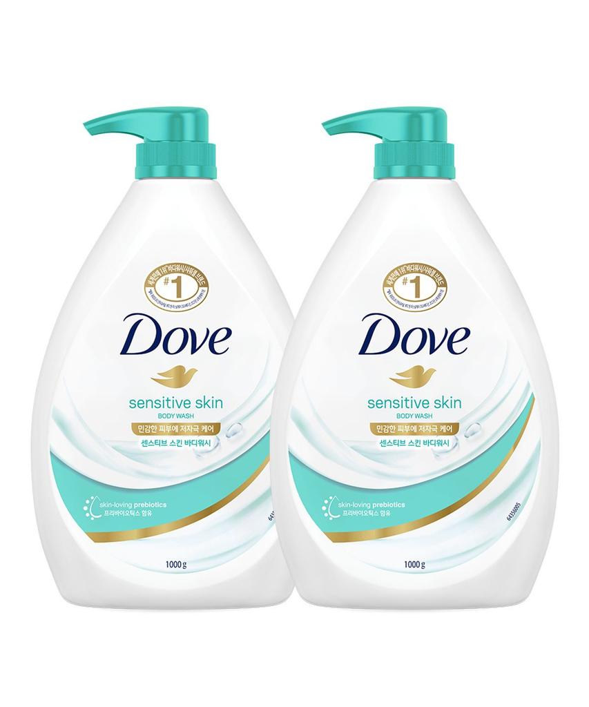 2 X Sensitive Body Wash 1L