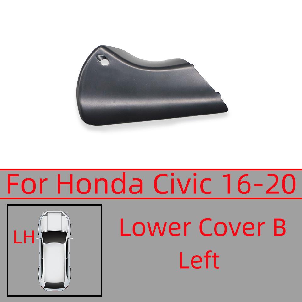 Left And Right External Rearview Mirror Lower Cover Cap Wing Side Mirror Lower Shell For Honda Civic 2016 2017 2018 2019 2020