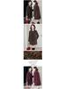 Women's Mid-Life & Senior Plus Velvet Faux Lambswool Coat - Winter Granular Fleece Jacket for Moms