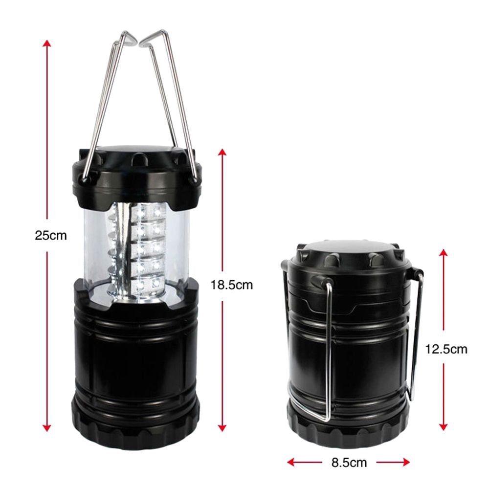 Waterproof Tent Lamp Powerful LED USB Rechargeable Emergency Light Stretch Hang Solar Powered LED Lantern Emergency