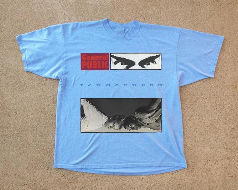 General Public Band Album Tenderness Blue Cotton  All sizes S-5XL Unisex T-Shirt S